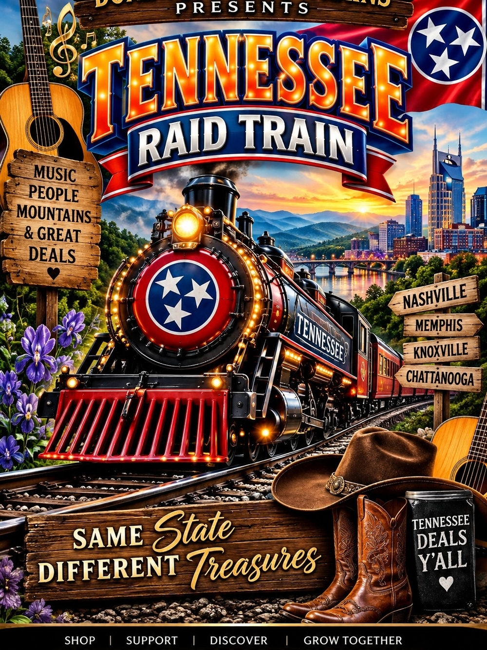 Tennessee Raid Train